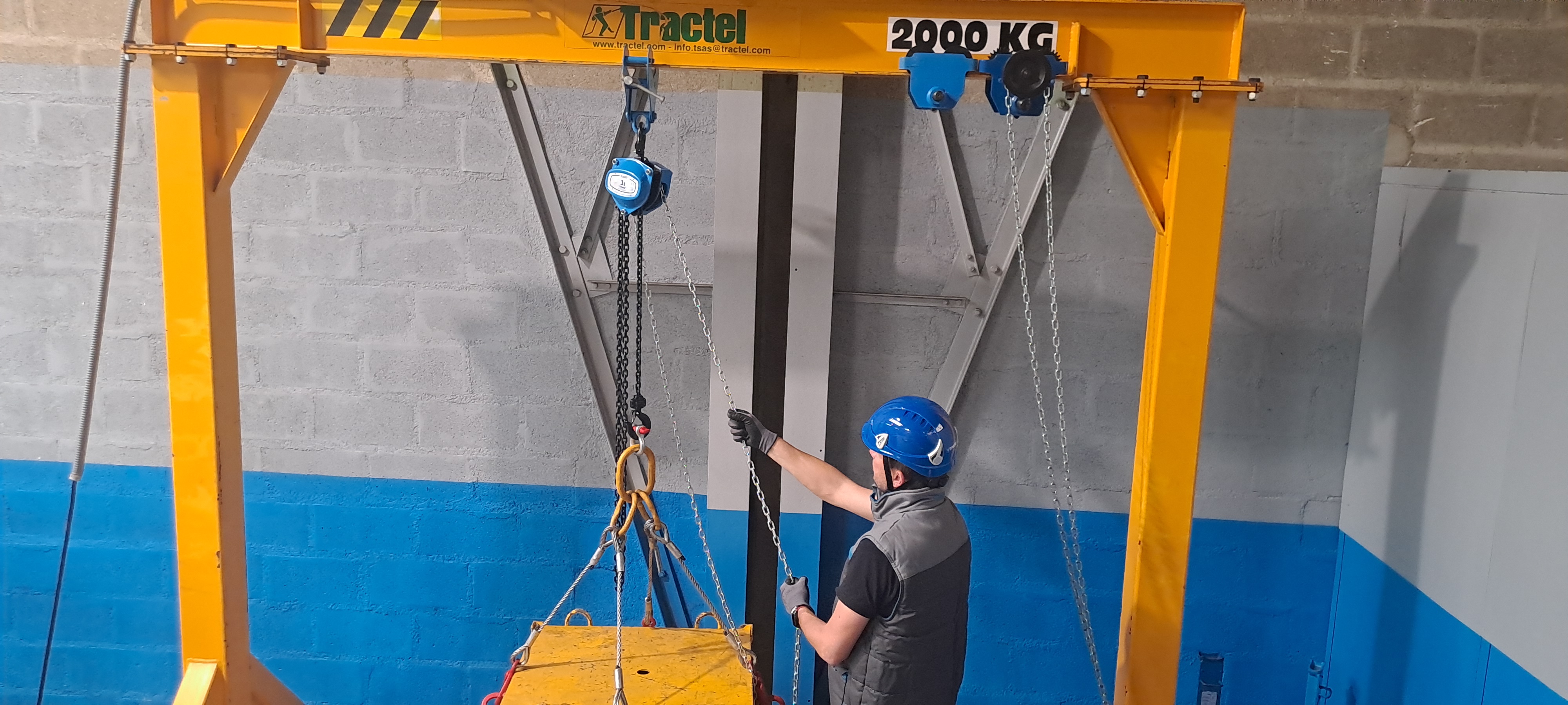 273269 Tractel Manual 6 m 1 t Hoist,