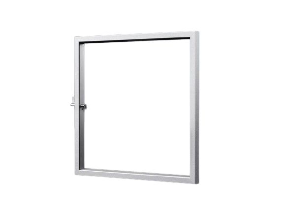 2733010 Rittal Aluminium IP54 Inspection Window for use with 1350000 and1007000 Enclosures instead of the Door, AX 1050000