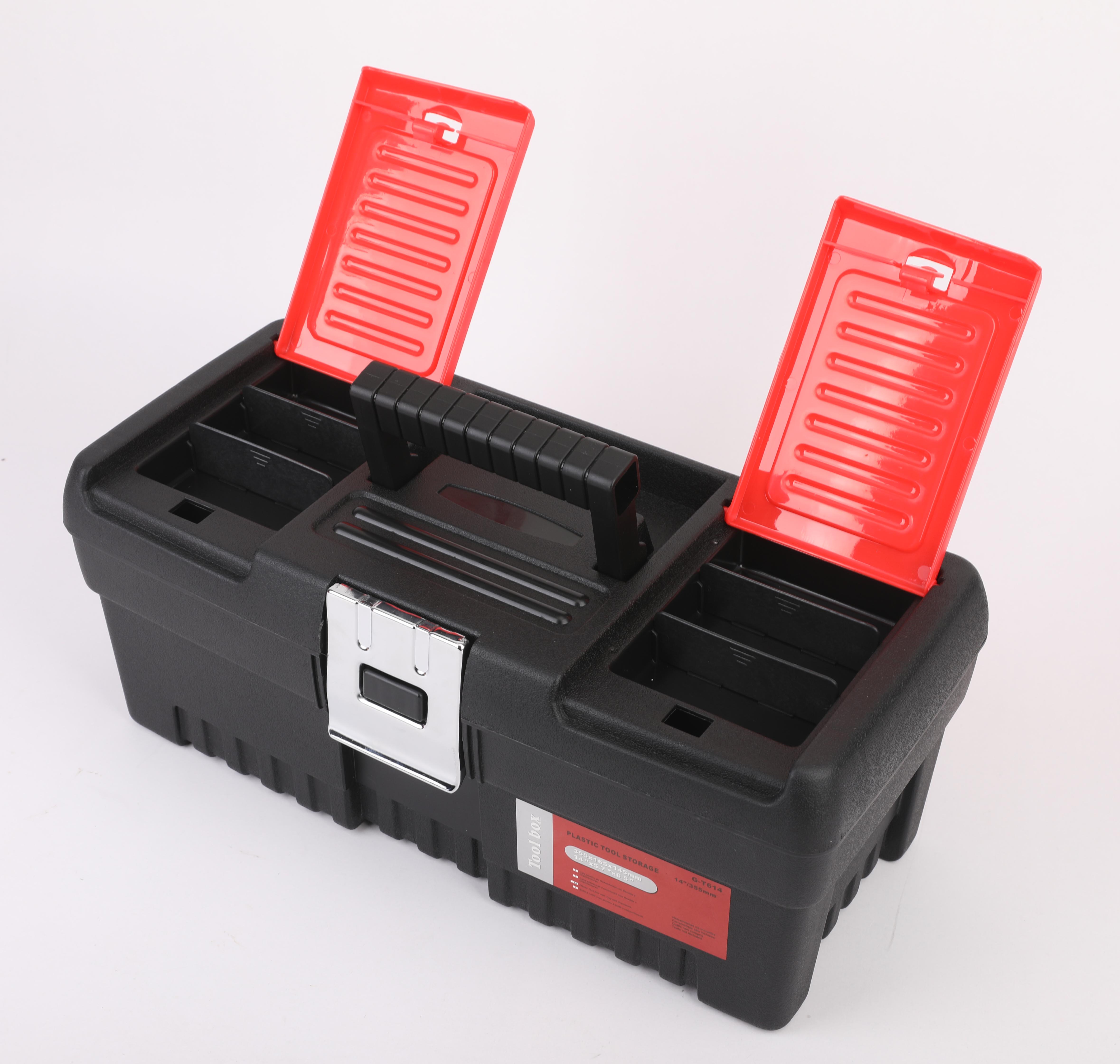 275-0038 RS PRO Polypropylene, Carbon Steel Tool Box 145 mm 355 mm 165mm