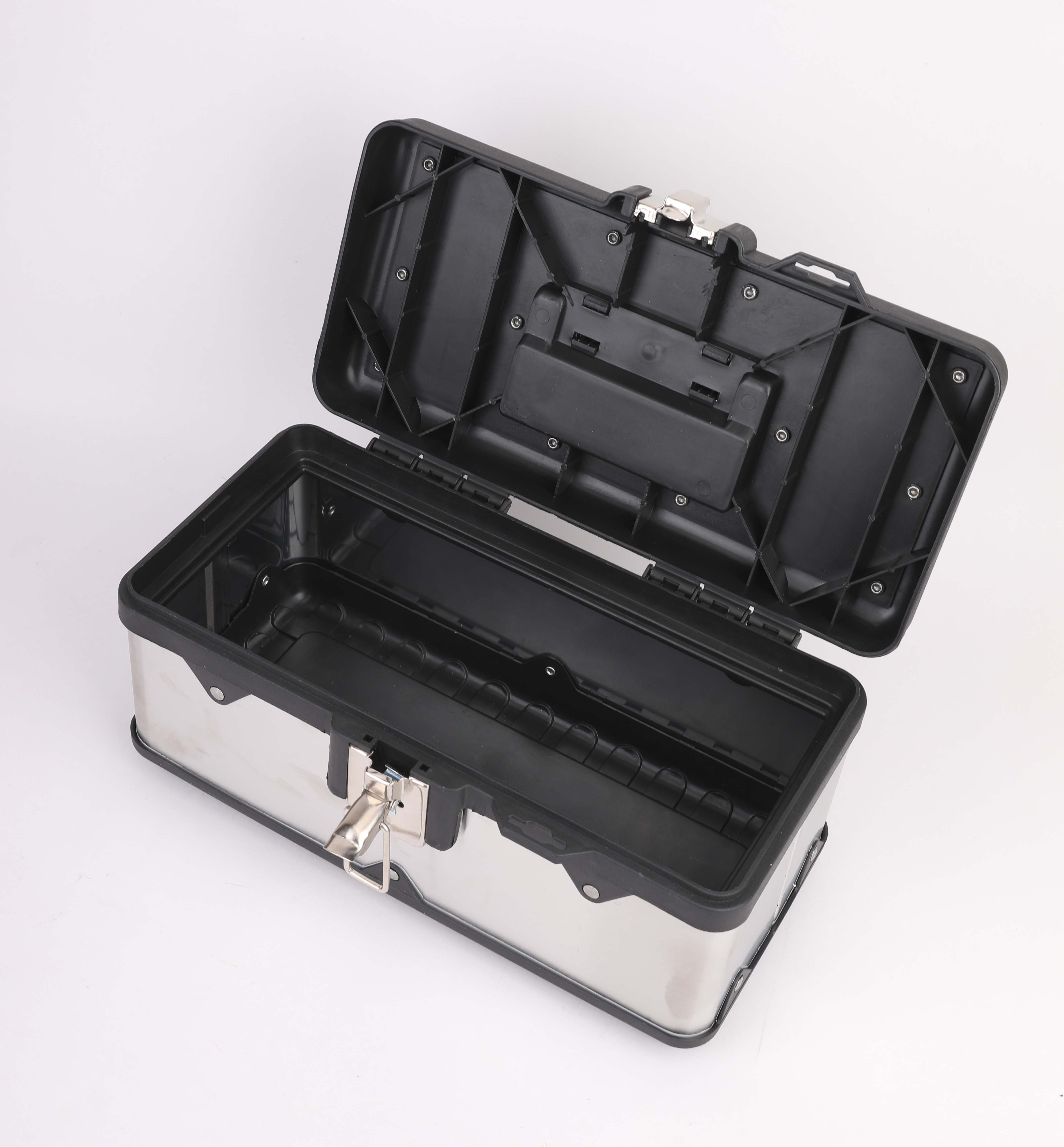 275-0039 RS PRO Polypropylene, Stainless Steel Tool Box 165 mm 350 mm 190mm