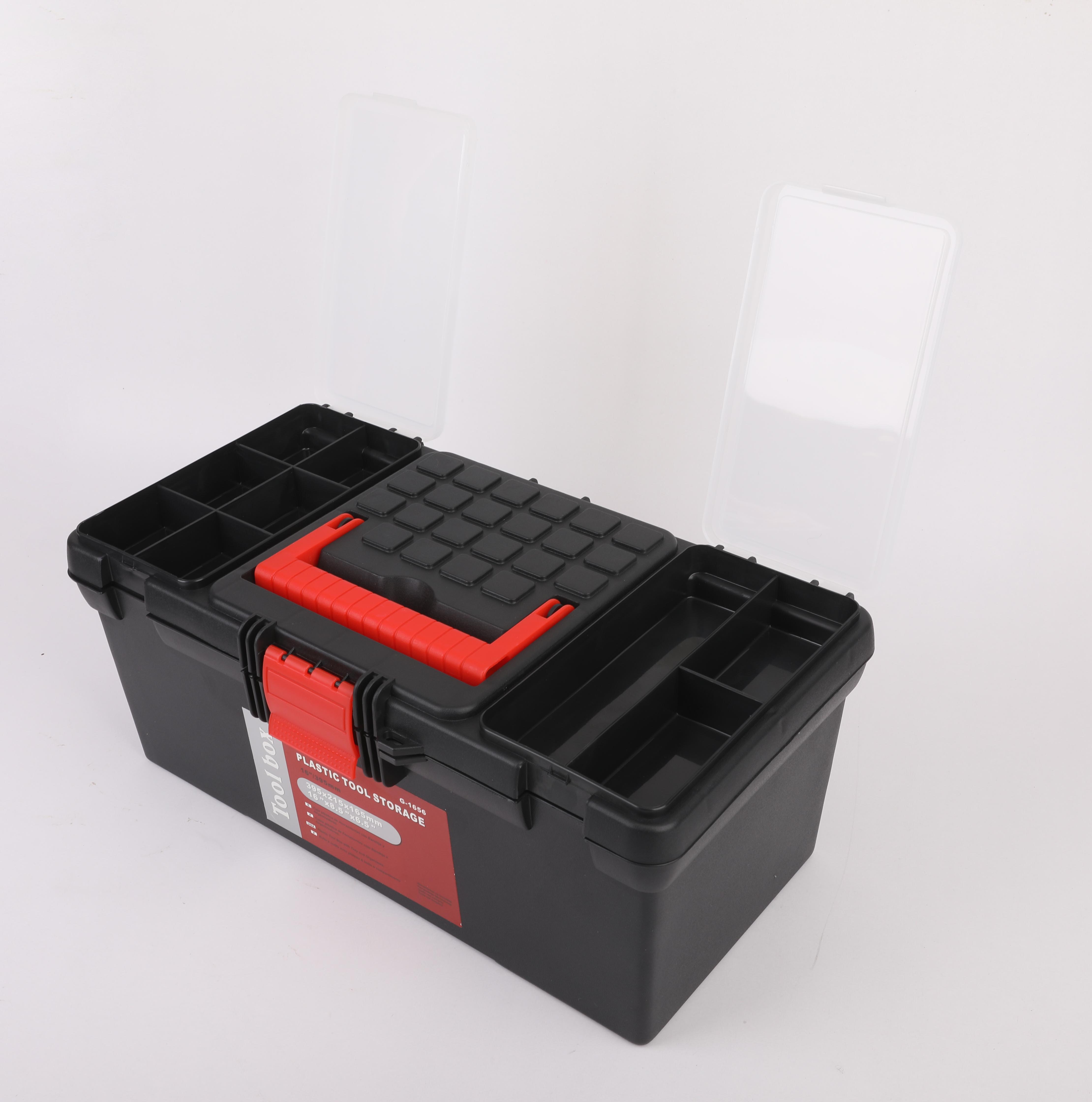 275-0040 RS PRO Polypropylene Tool Box 165 mm 395 mm 215mm