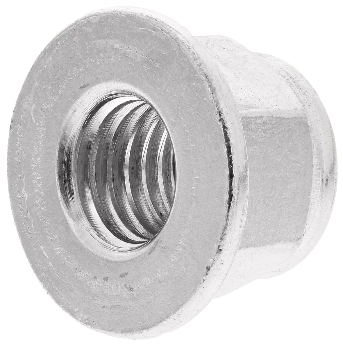 RS PRO, Bright Zinc Steel Locknut, DIN 6926