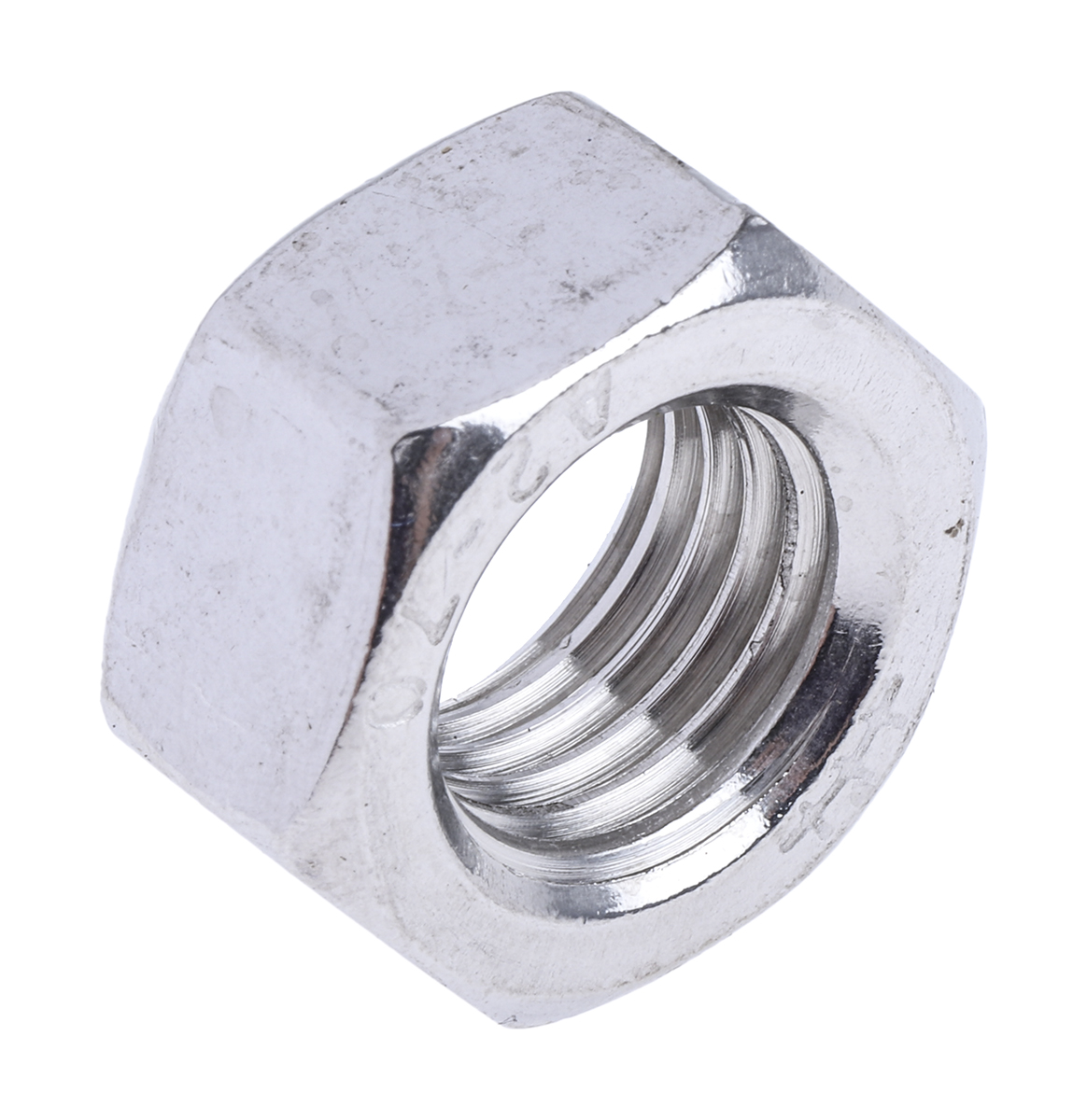 RS PRO, Plain Stainless Steel Hex Nut, DIN 934