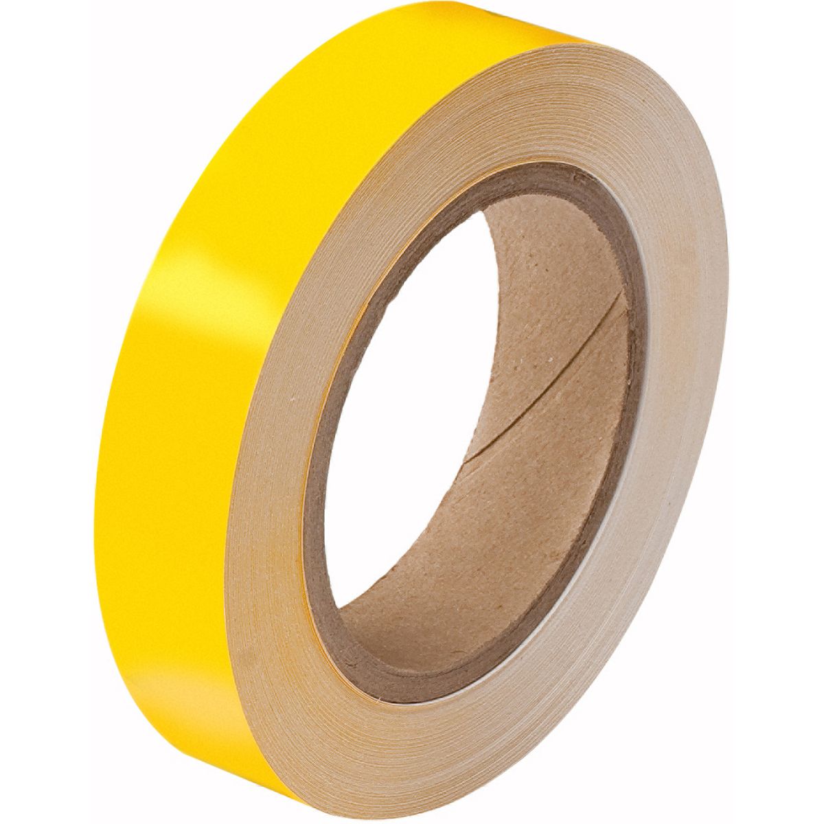 Brady Yellow Polyester Pipe Marking Tape, Dim. W 25mm x L 33 m