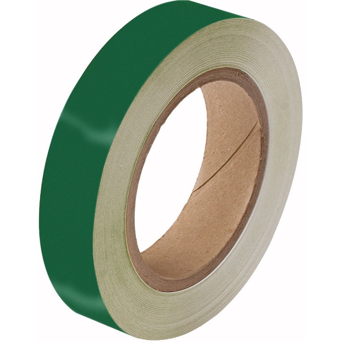 Brady Green Polyester Pipe Marking Tape, Dim. W 25mm x L 33 m