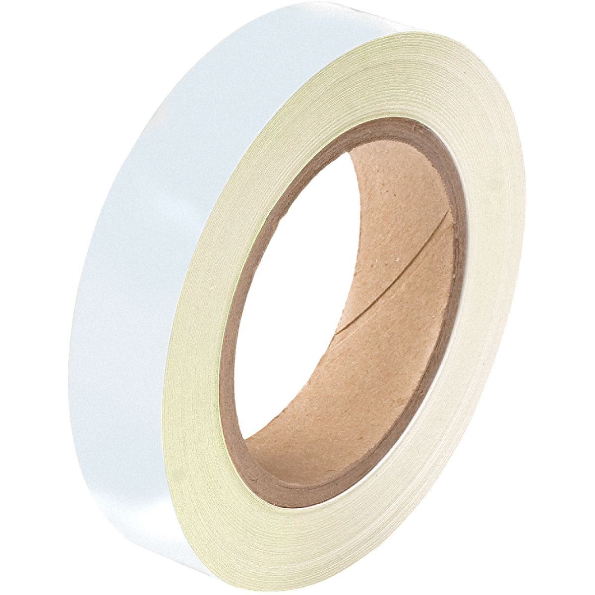 Brady White Polyester Pipe Marking Tape, Dim. W 25mm x L 33 m