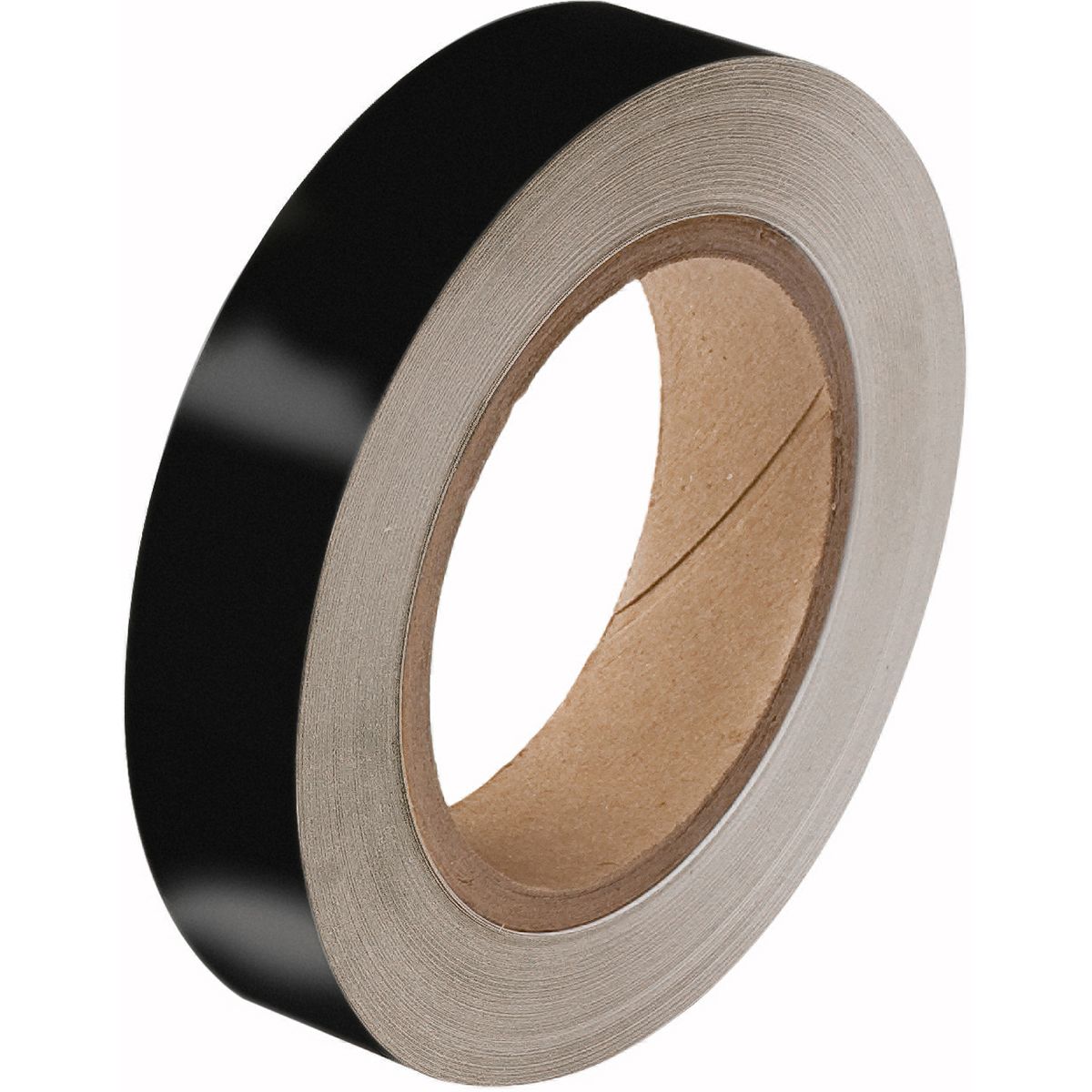 Brady Black Polyester Pipe Marking Tape, Dim. W 25mm x L 33 m