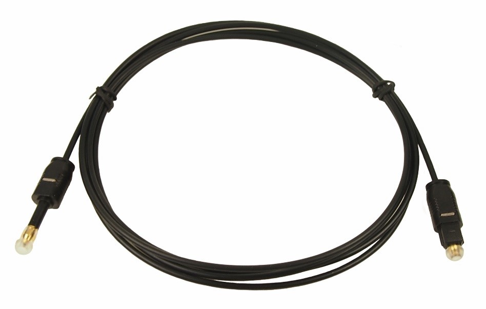 RS PRO 3.5 mm Stereo Jack, TOSLINK to 3.5 mm Optical jack Plug TOSLINK Fiber Optic Audio Cable Assembly, 1.5 m