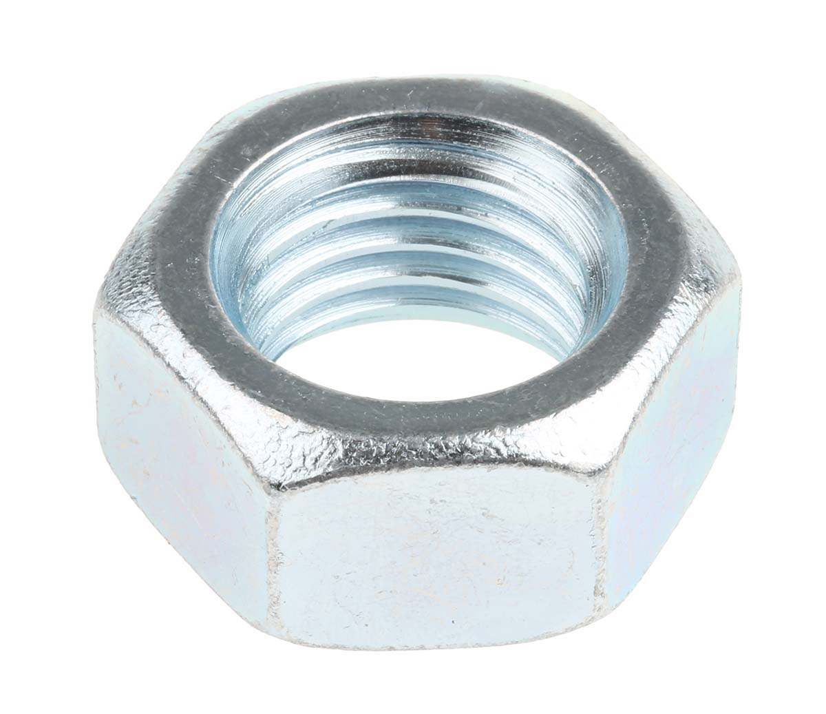 RS PRO, Bright Zinc Steel Hex Nut M20, DIN 934