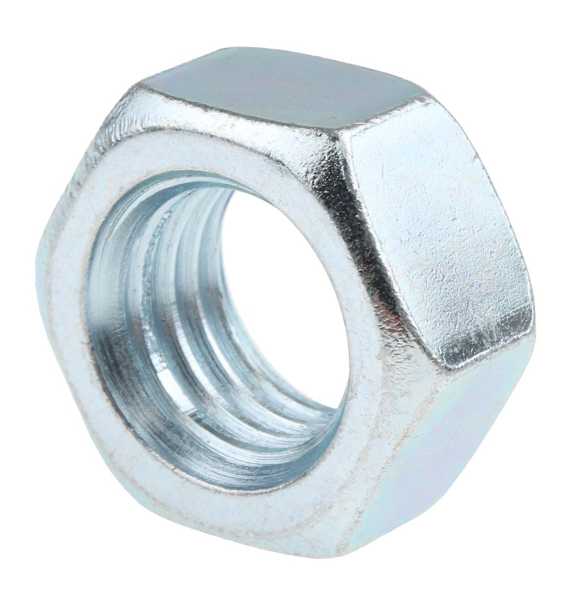276-774 RS PRO, Bright Zinc Steel Hex Nut M20, DIN 934