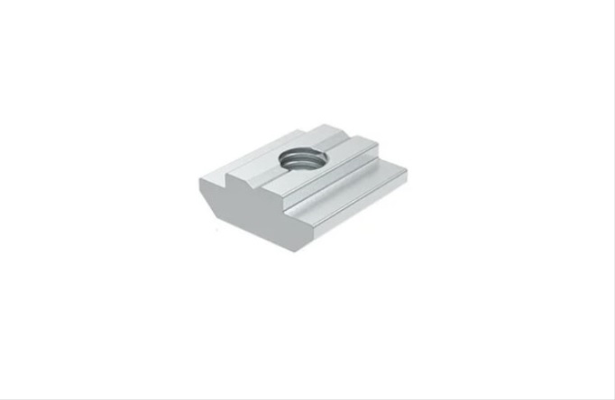 RS PRO M6 Sliding Block, Connecting Component, Strut Profile 30 mm, Groove Size 8 mm, Round Tube Size 6 mm
