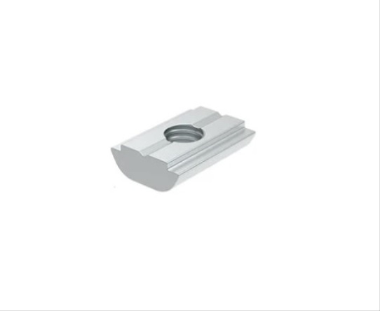 RS PRO M6 Sliding Block, Connecting Component, Strut Profile 30 mm, Groove Size 8 mm, Round Tube Size 6 mm
