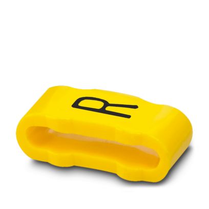 Phoenix Contact SD-WMTBS Slide On Cable Marker, Yellow, Pre-printed "Letters", 10 → 136mm Cable, for Conductor