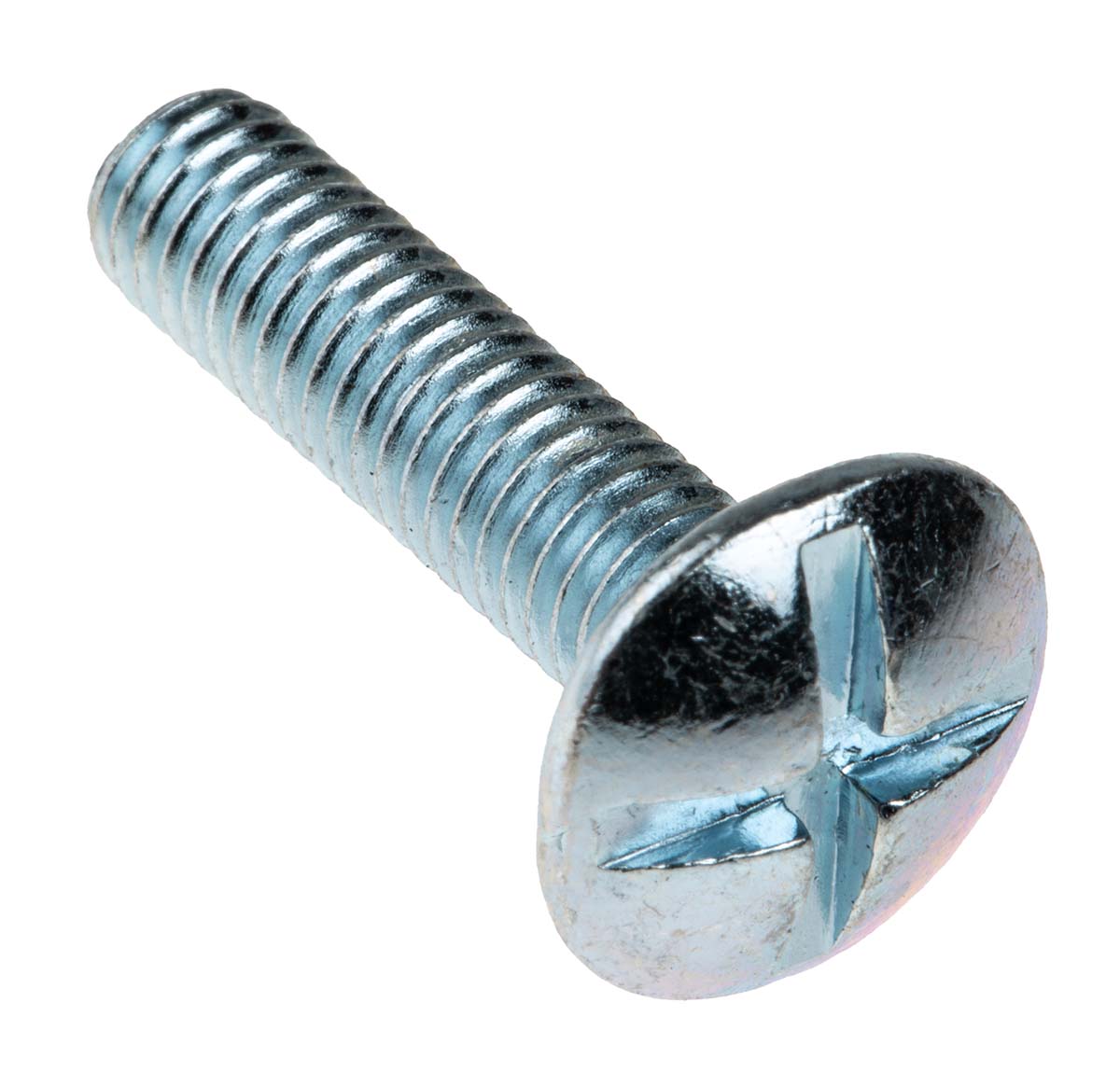 277-632 RS PRO Bright Zinc Steel Roofing Bolt x 25 mm