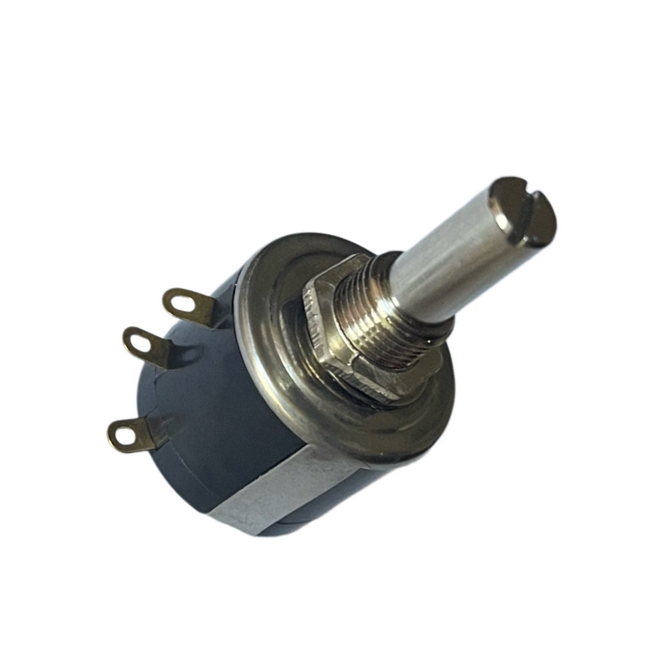 RS PRO WR 535 10 kΩ Rotary Potentiometer 3-Turns 1-Gang Bush