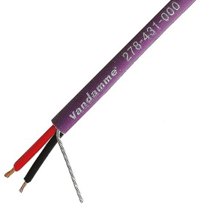 Van Damme, 4.5 mm OD, 100 m, Purple