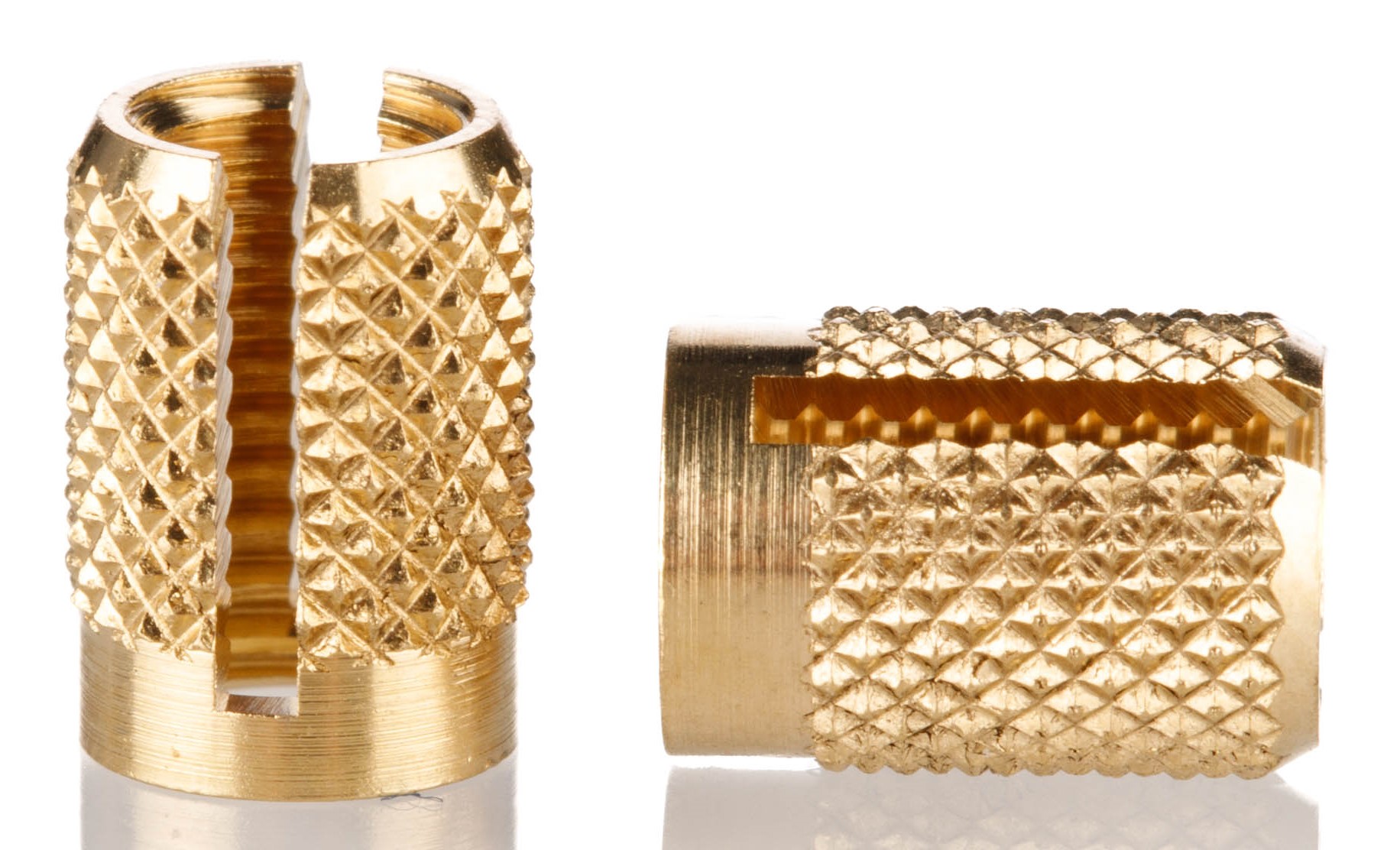 RS PRO Brass Threaded Insert diameter 6.4 mm 9.35 mm