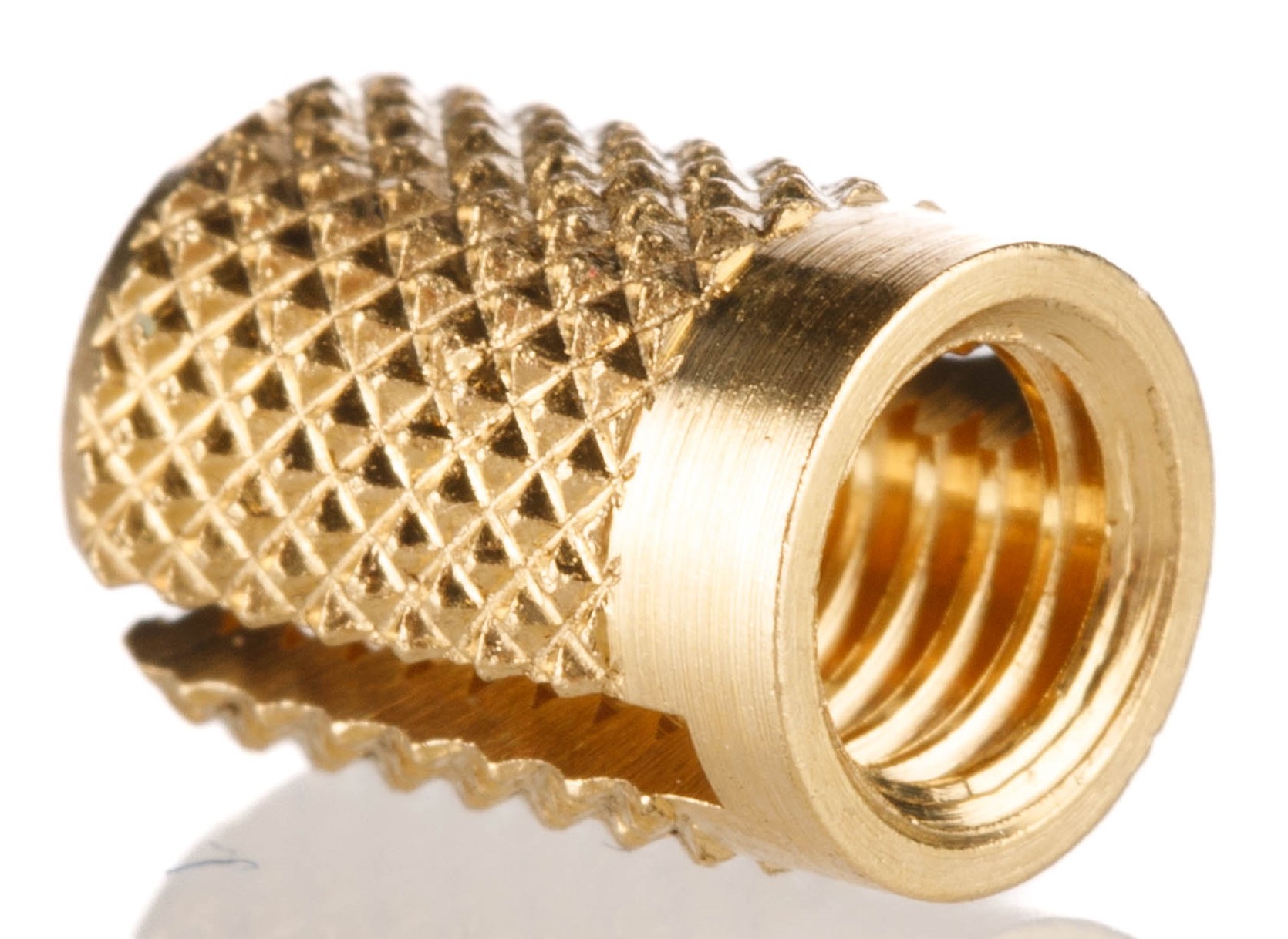 278-562 RS PRO Brass Threaded Insert diameter 6.4 mm 9.35 mm