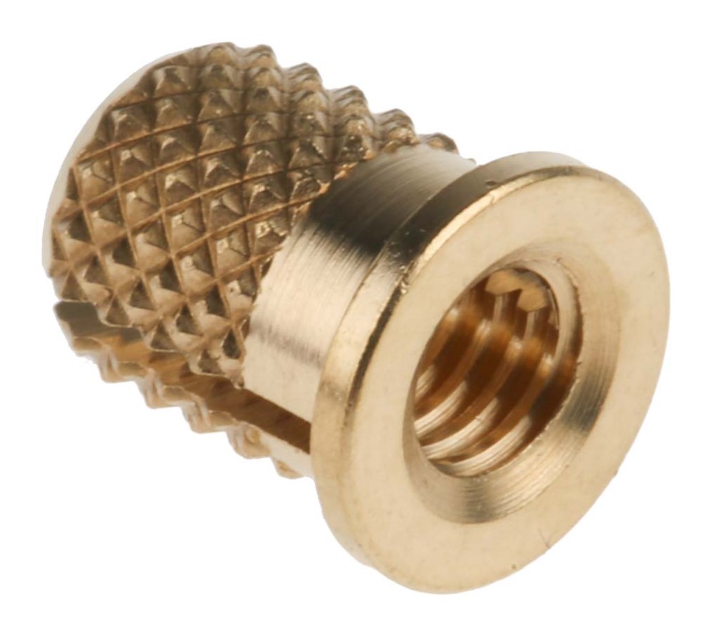 278-607 RS PRO Brass Threaded Insert diameter 5.6 mm 7.95 mm