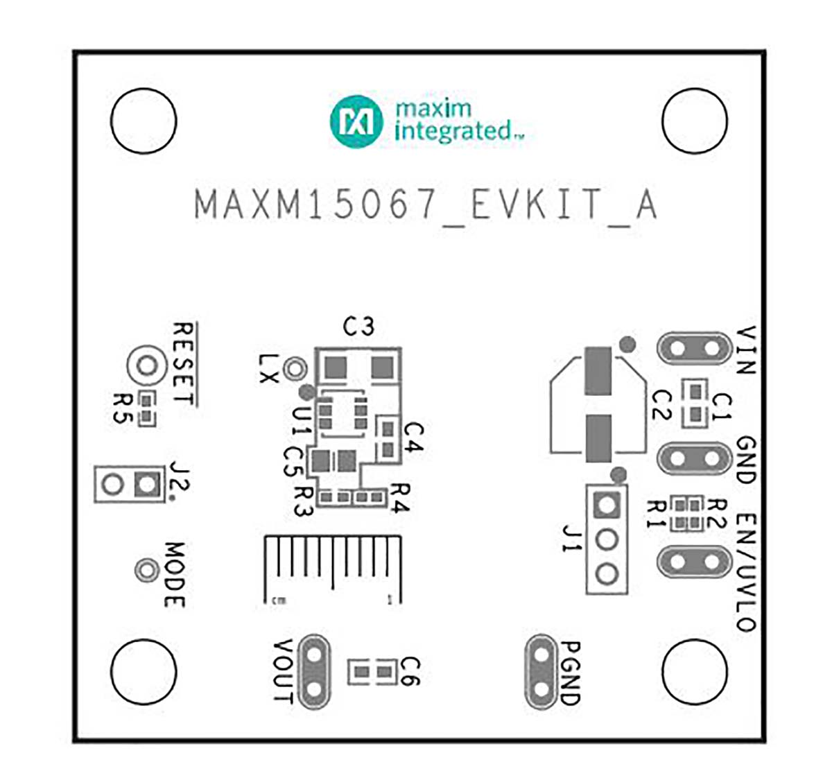 Maxim Integrated MAXM15067EVKIT# DC-DC Converter for MAXM15067 for Step Down DC-DC converter