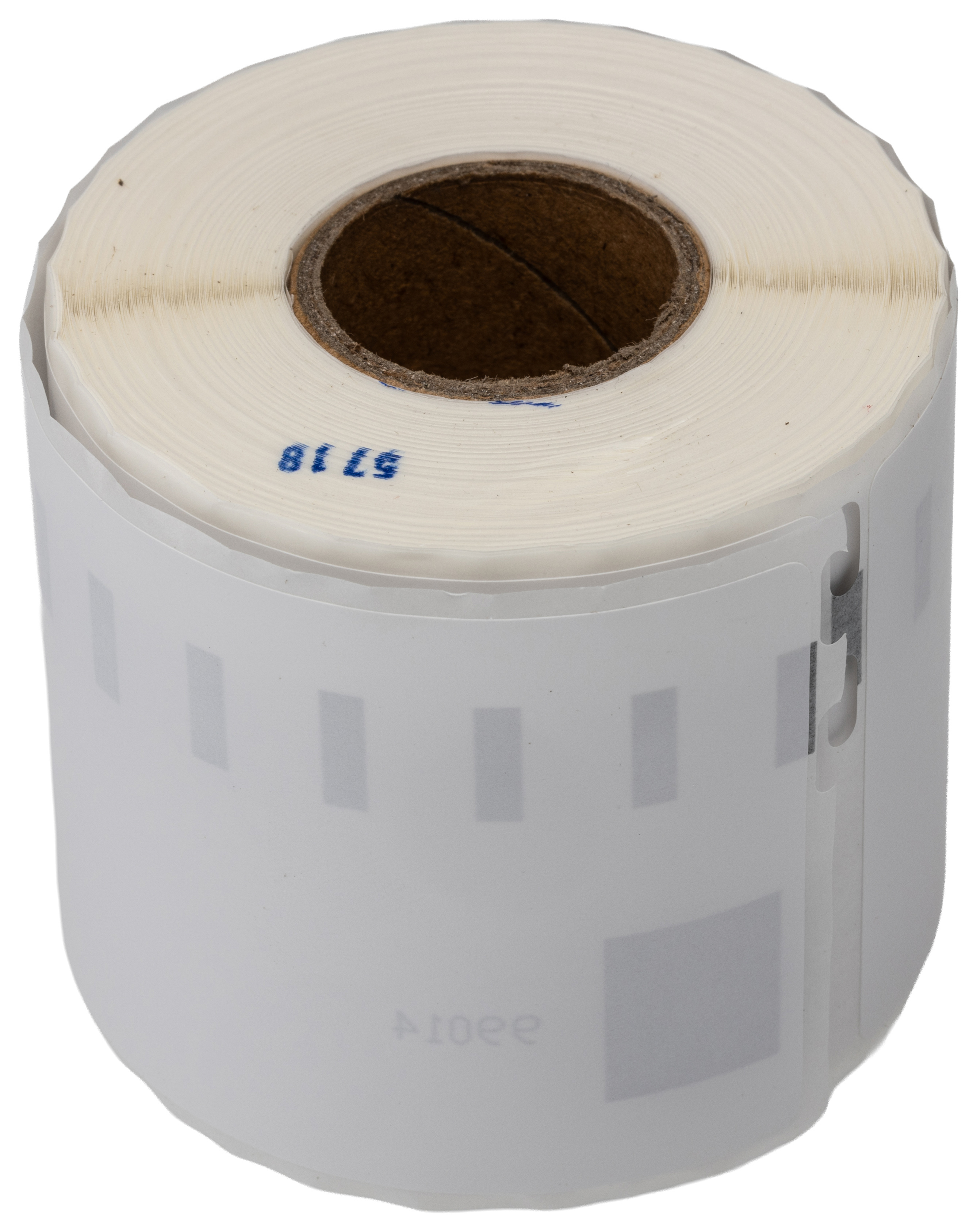 RS PRO White Black Print Label Roll, 54 mm Width, 220 Per Roll Qty, 101 mm