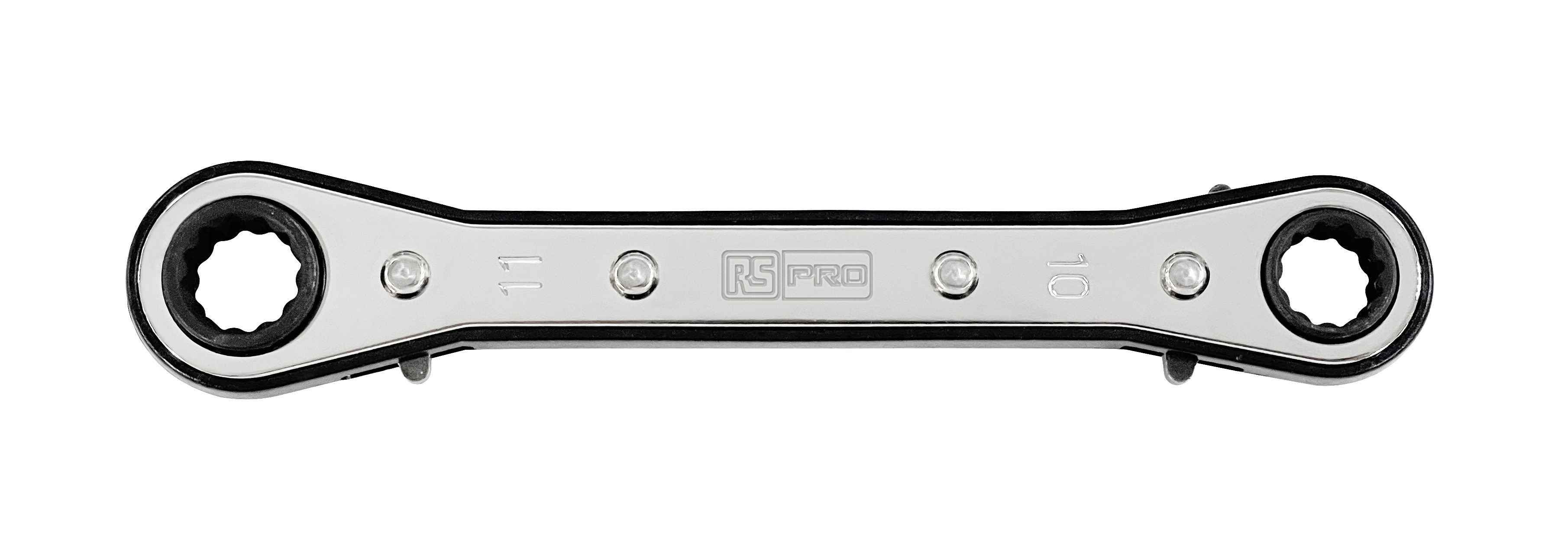 RS PRO Combination Ratchet Spanner, 143 mm Overall