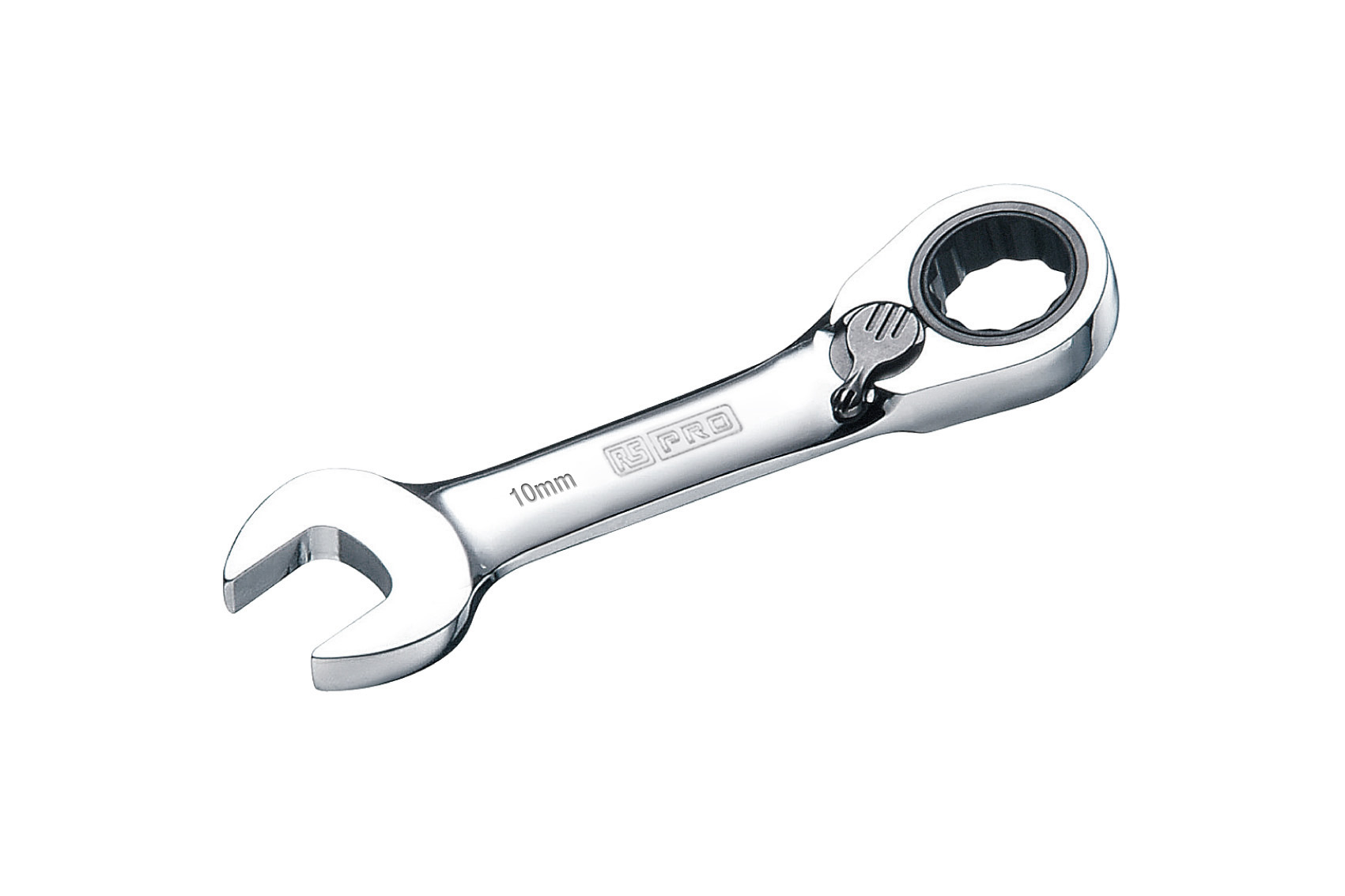 RS PRO Combination Ratchet Spanner, 95 mm Overall