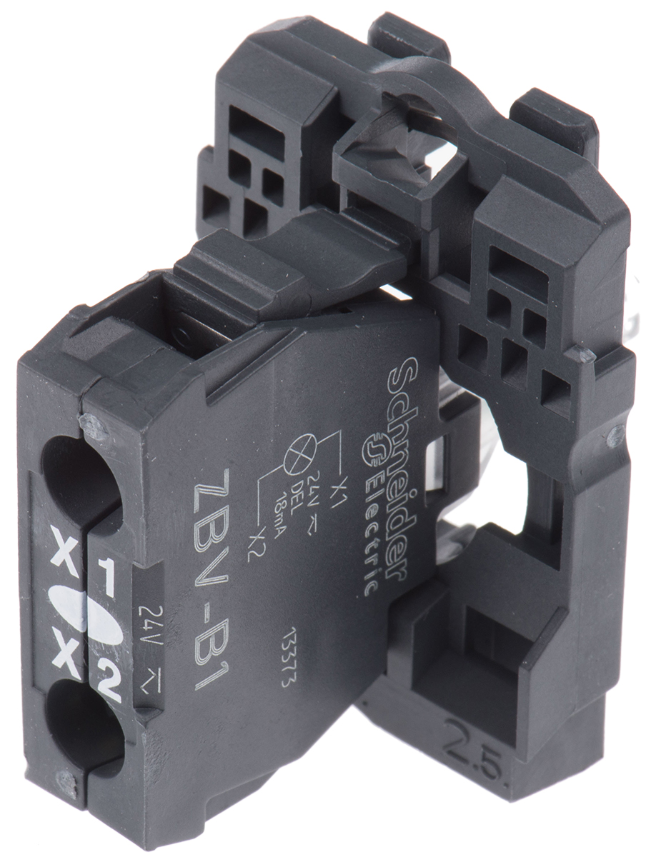 zb5avb1 Schneider Electric Harmony XB5 Light Block LED White 24 V ac/dc Screw terminal