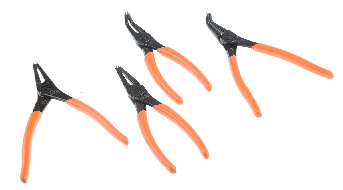 28-29s4 Bahco 28-29/S4 4-Piece Plier Plier Set