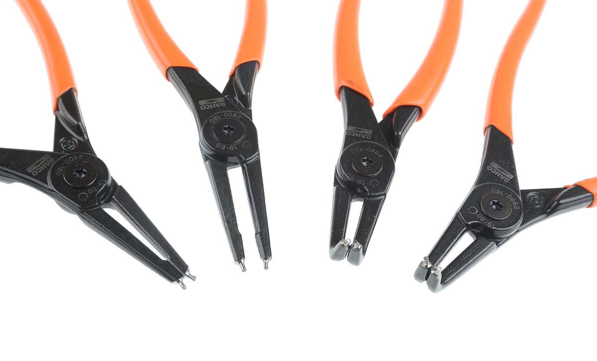 28-29s4 Bahco 28-29/S4 4-Piece Plier Plier Set