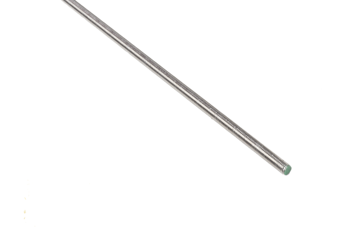 280-414 RS PRO Plain Stainless Steel Threaded Rod, M10, 1 m