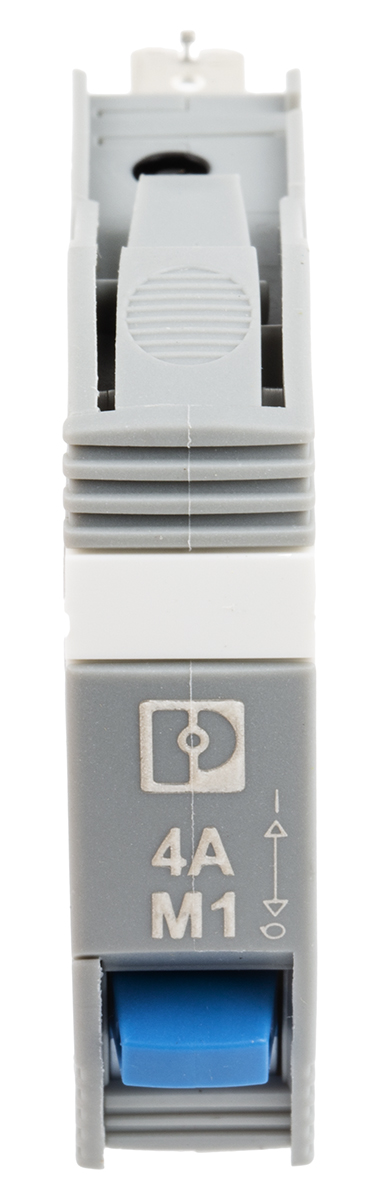 2800850 Phoenix Contact TRABTECH TRABTECH Thermal Circuit Breaker - 1-Pole, Base, 4A Current Rating, 277V ac, 50 V dc