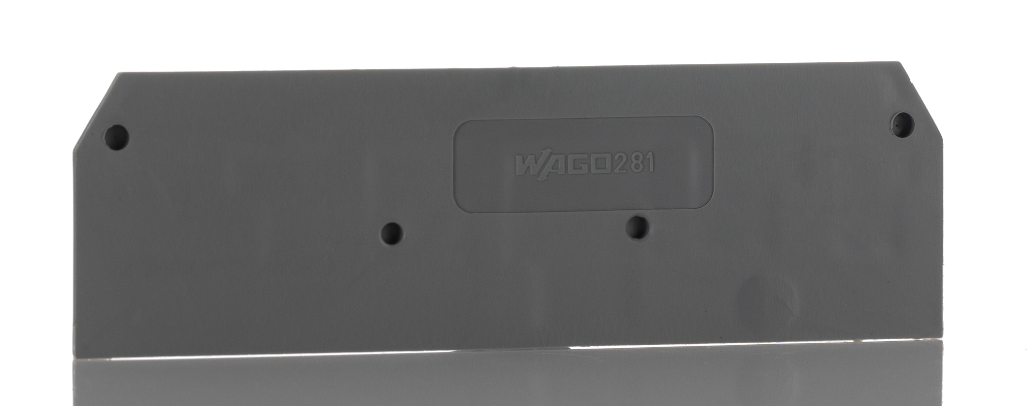 WAGO 281 Series End & Intermediate Plate for Use with 281 Series Terminal Blocks