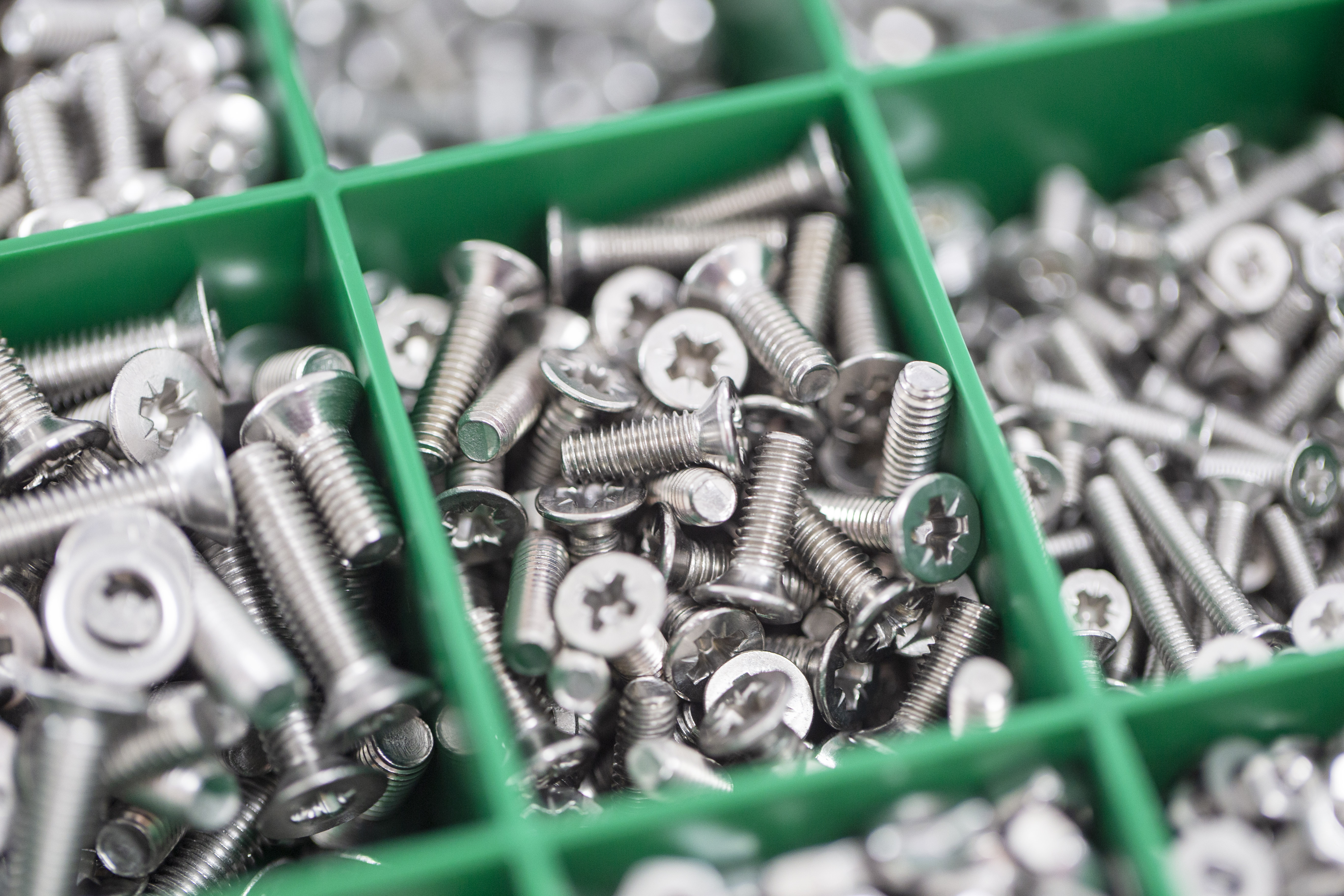 281-984 RS PRO Stainless Steel 3168 Piece Pozidriv Drive Machine Screw Drive Screw/Bolt Kit