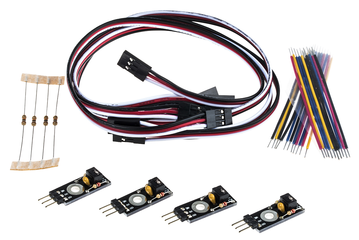 Parallax Inc 28108 QTI Line Follower AppKit for use with Boe-Bot Robot