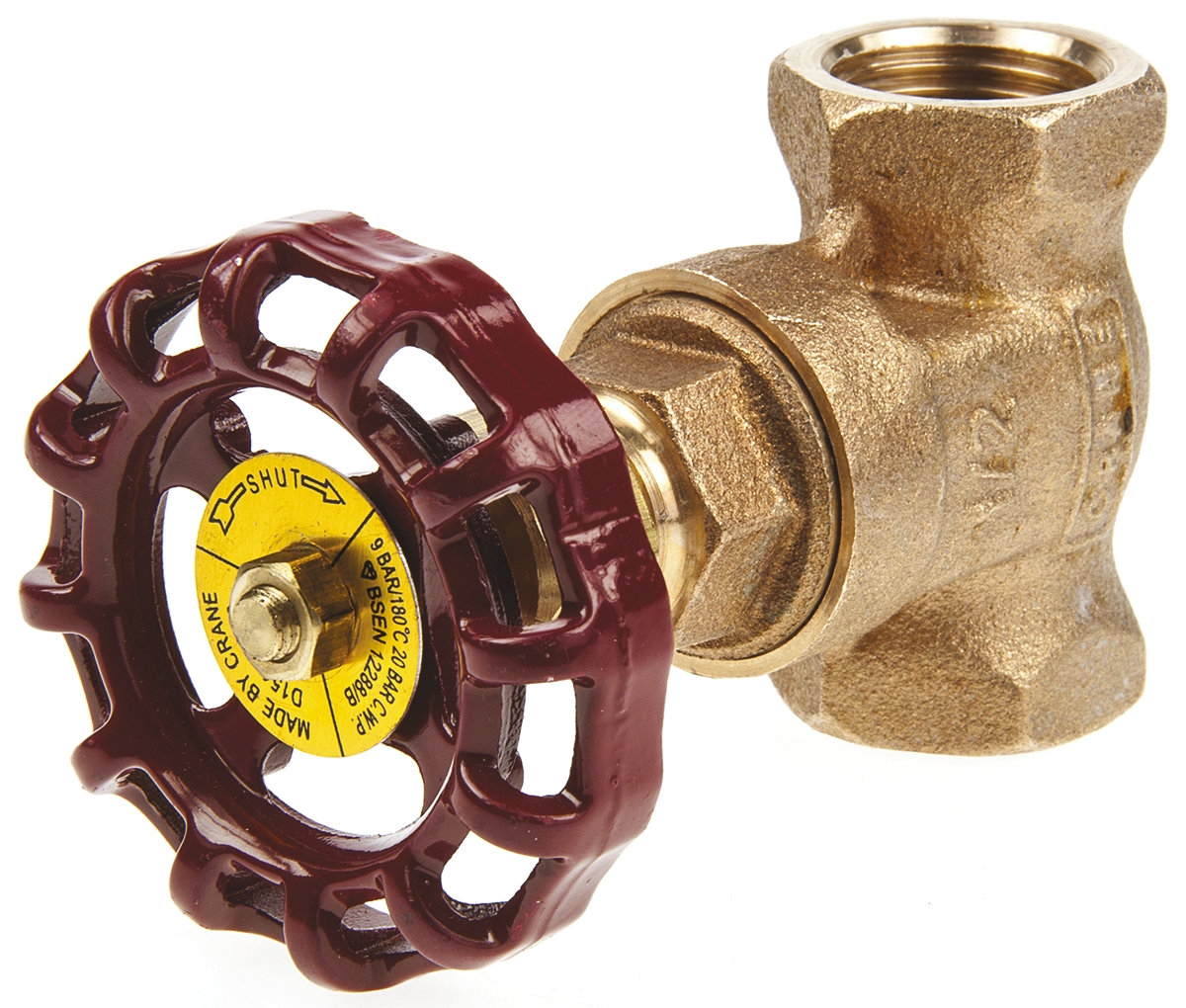 RS PRO Gate Valve 1/2 in, 1/2 in