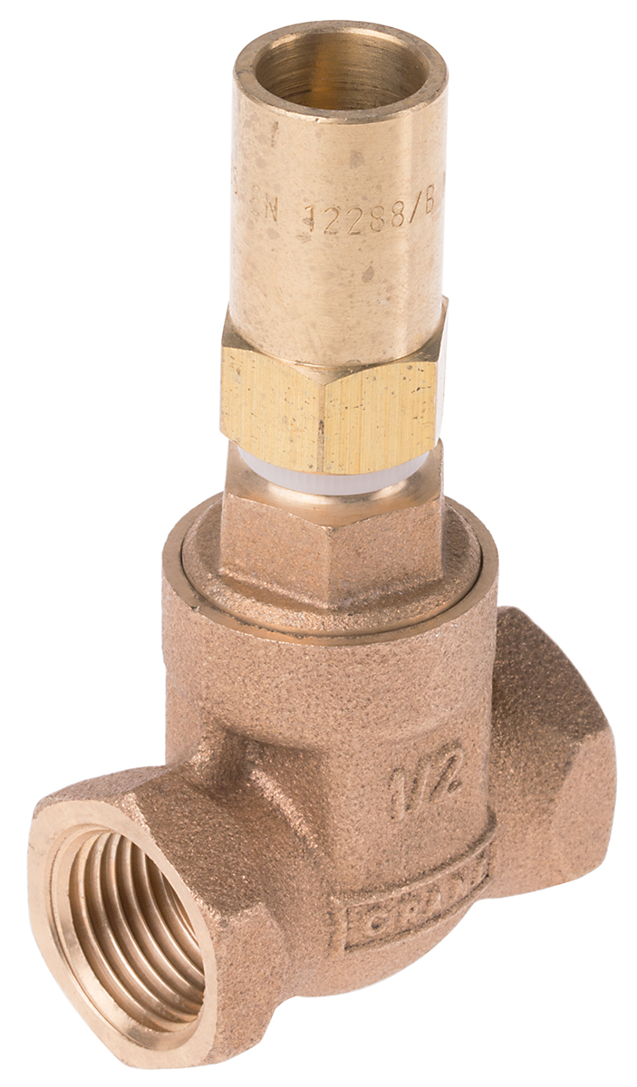 RS PRO Gate Valve 1/2 in, 1/2 in