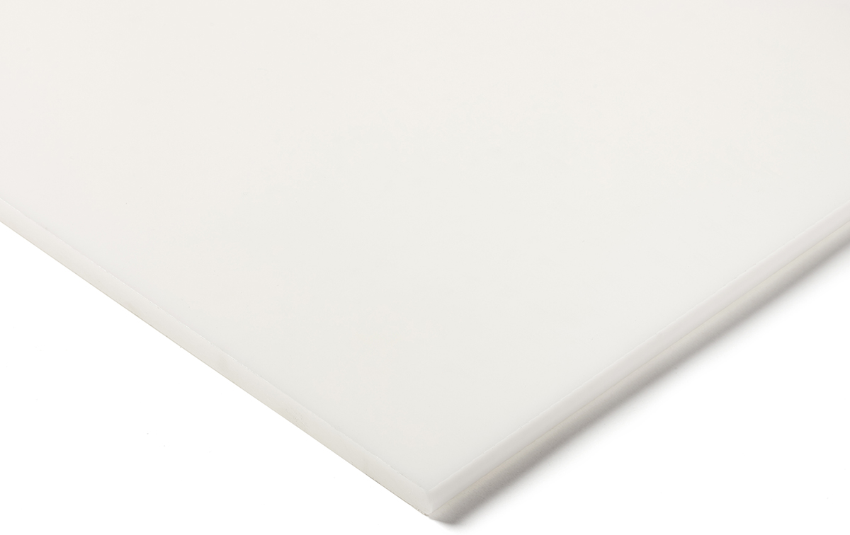 RS PRO White Polyoxymethylene Plastic Sheet, 500 mm x 300mm x 16 mm