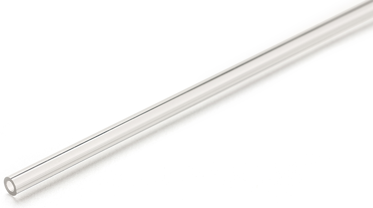 RS PRO Clear Acrylic Round Acrylic Tube, 1 m x 13 mm OD x 10 mm ID