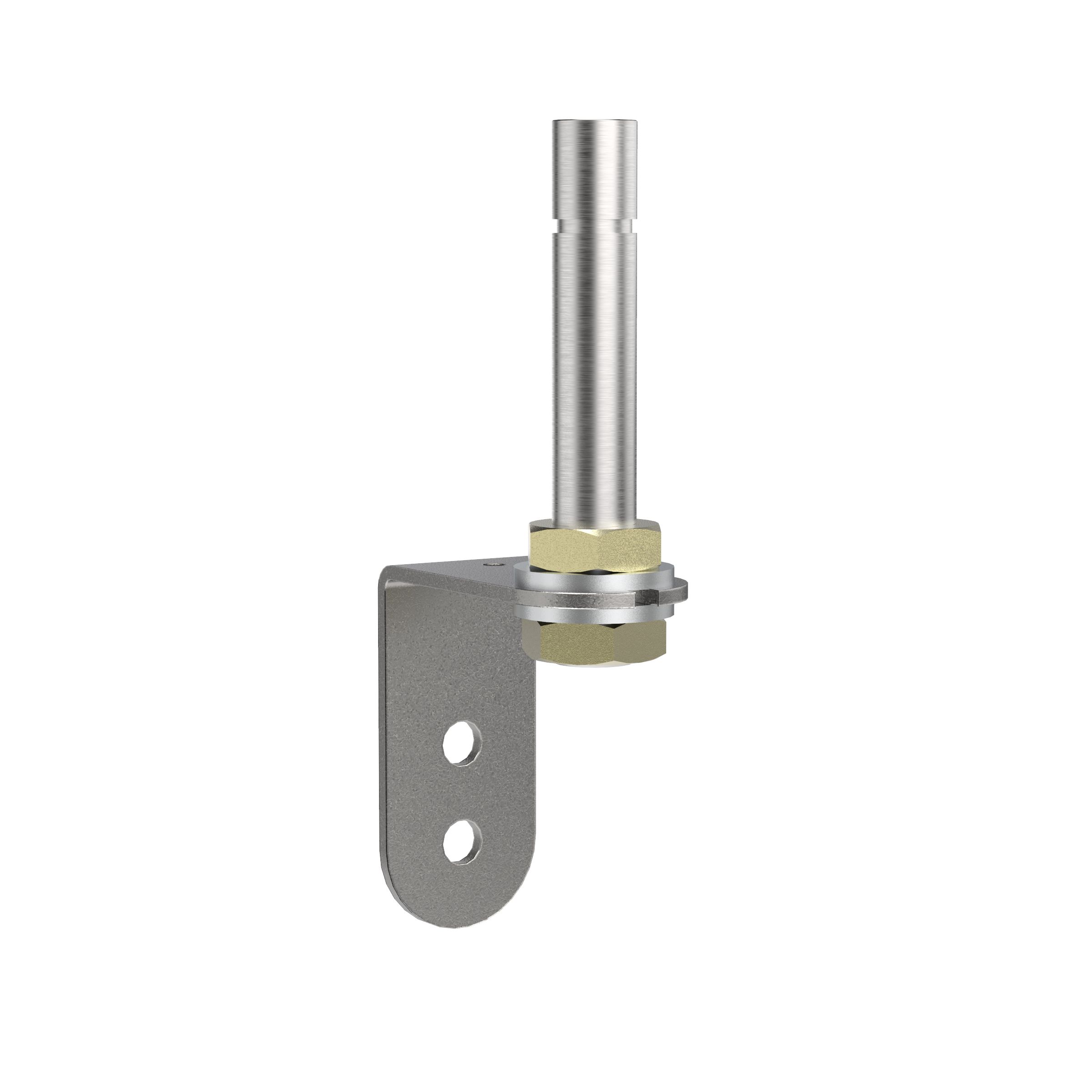 Pfannenberg BR50 Series Red Flashing Effect Mounting Base with Tube, LED Bulb 230V, AC, IP54