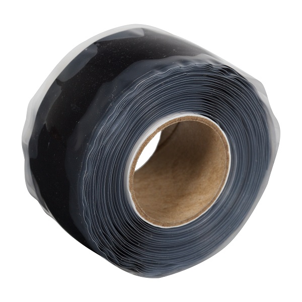 283037 DUCK TAPE  Black Self-Amalgamating Tape 25mm x 3 m