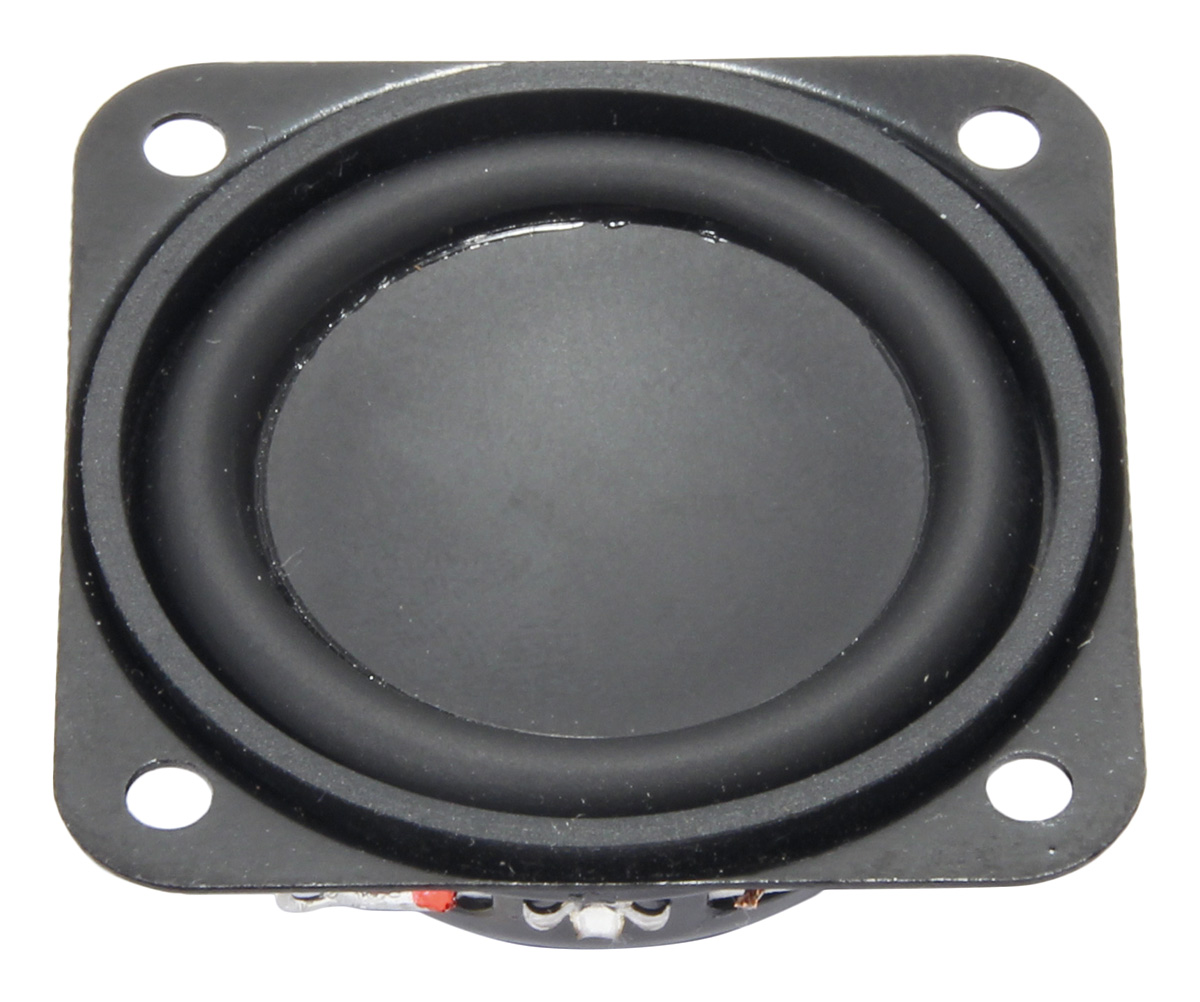 Visaton 8 Ω 0.5 W Miniature Speaker 28 mm Dia., 0.8 mm Lead Length 6.2 mm, 6.2mm