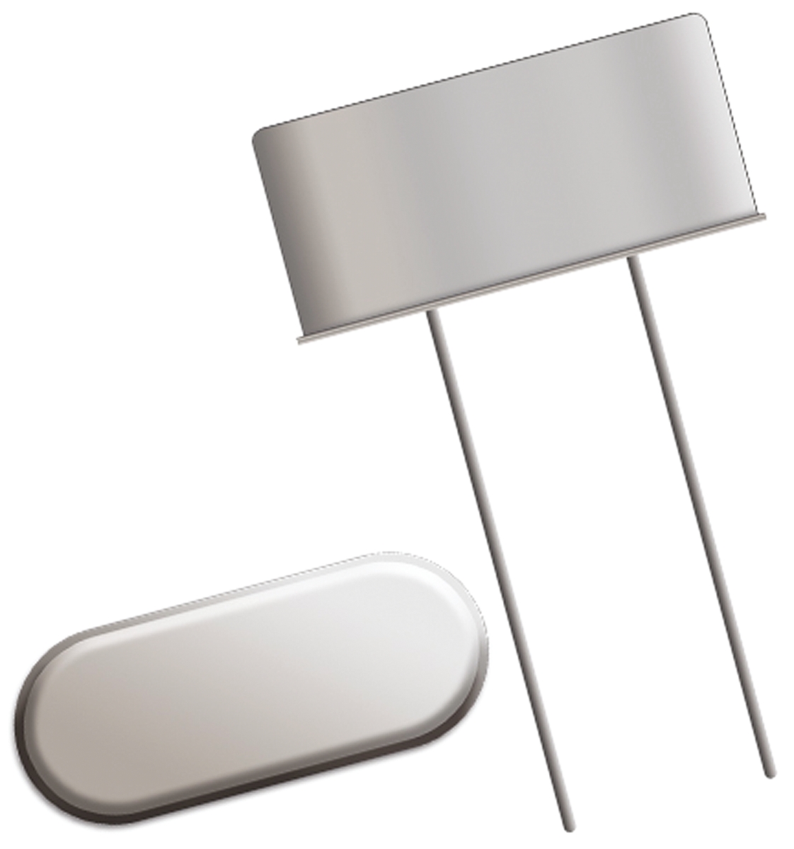 QANTEK 11.0592MHz Crystal ±20ppm HC-49/U-S 2-Pin 11.05 x 4.65 x 3.5mm