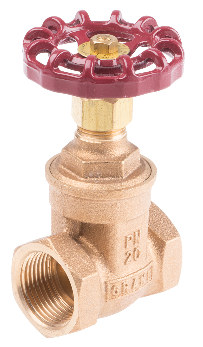 RS PRO Gate Valve 1 in, 1 in