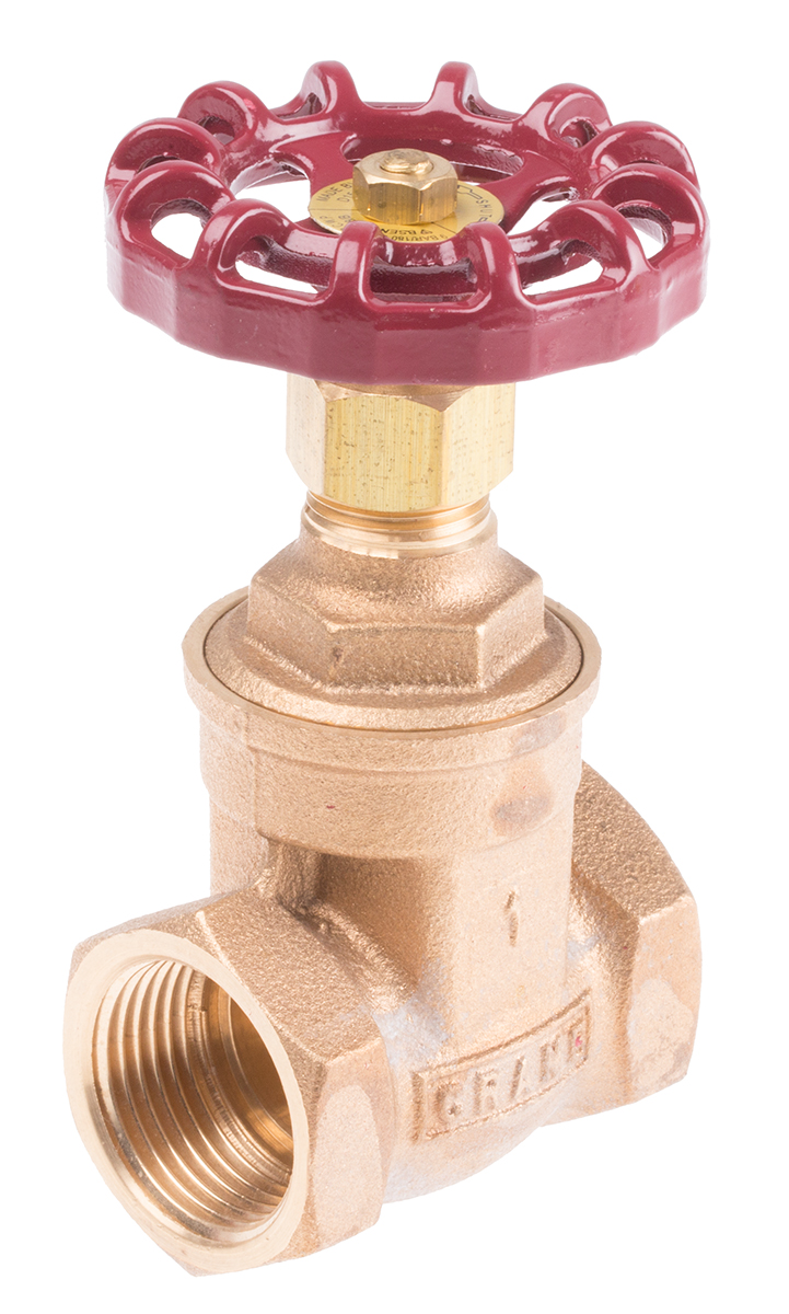 284-2569 RS PRO Gate Valve 1 in, 1 in