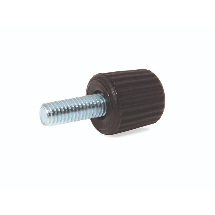 RS PRO Black Thermoplastic Taper Clamping Knob, M4 x 10