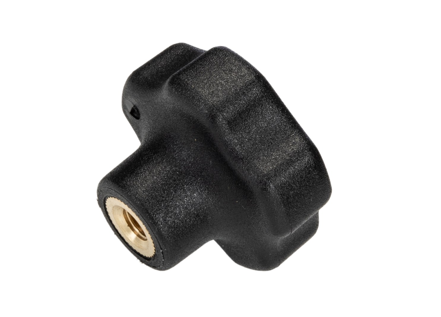 284-5422 RS PRO Black Thermoplastic Multiple Lobes Clamping Knob, M5, Female Insert
