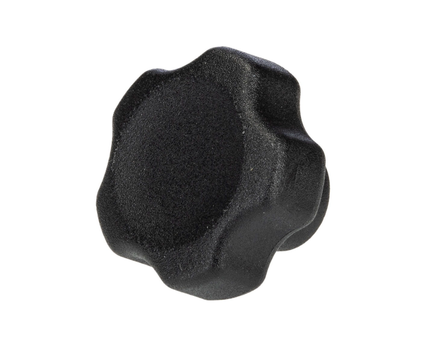 284-5422 RS PRO Black Thermoplastic Multiple Lobes Clamping Knob, M5, Female Insert
