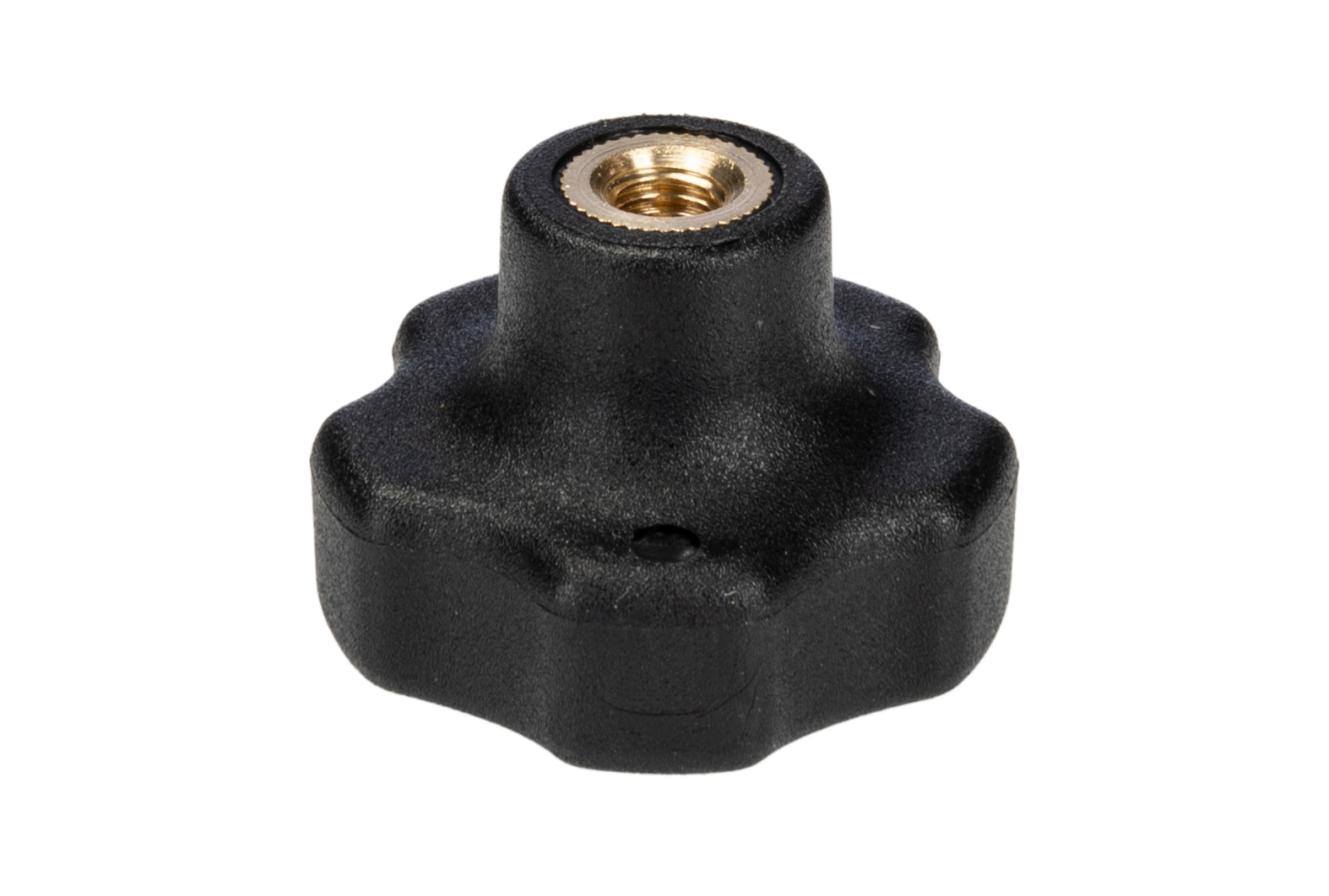 284-5422 RS PRO Black Thermoplastic Multiple Lobes Clamping Knob, M5, Female Insert