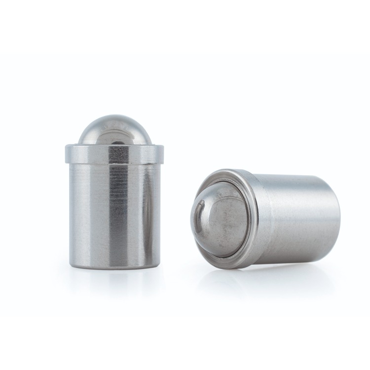 RS PRO Stainless Steel M10 x 1 Spring Plunger, 7 mm Long